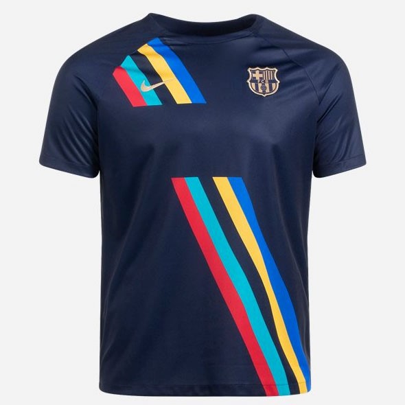 Tailandia Camiseta Barcelona Pre Match 2022/2023 Azul